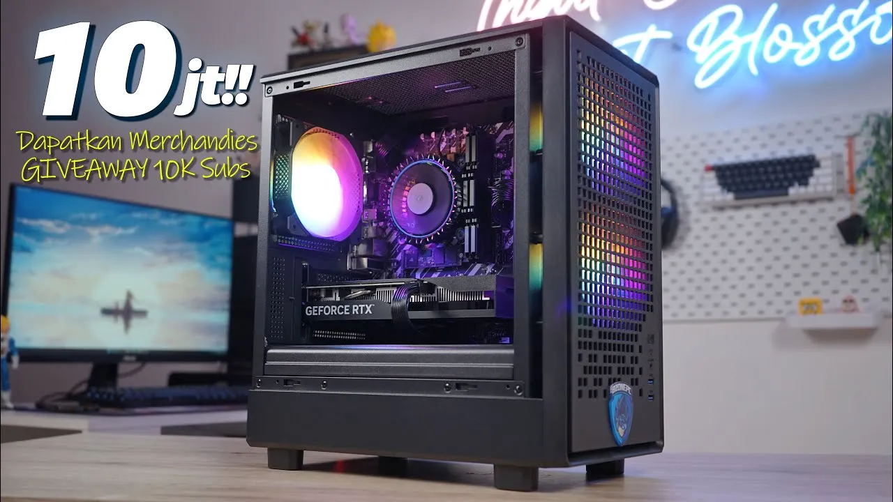 Panduan rakit PC gaming 10 juta 2025, performa maksimal!