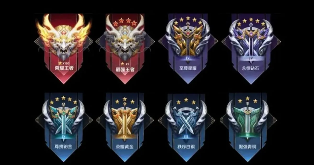 Perbandingan rank HOK dan ML, Wajib Tahu Sebelum Main 2 Bandingkan rank HOK vs ML sebelum main, wajib tahu