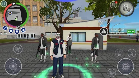 Main Real Gangster Crime dengan mod APK uang tak terbatas