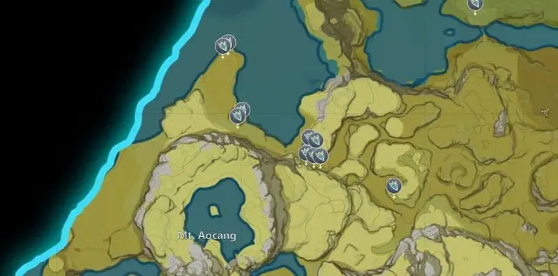 Rute farming Crystal Core Genshin Impact tercepat