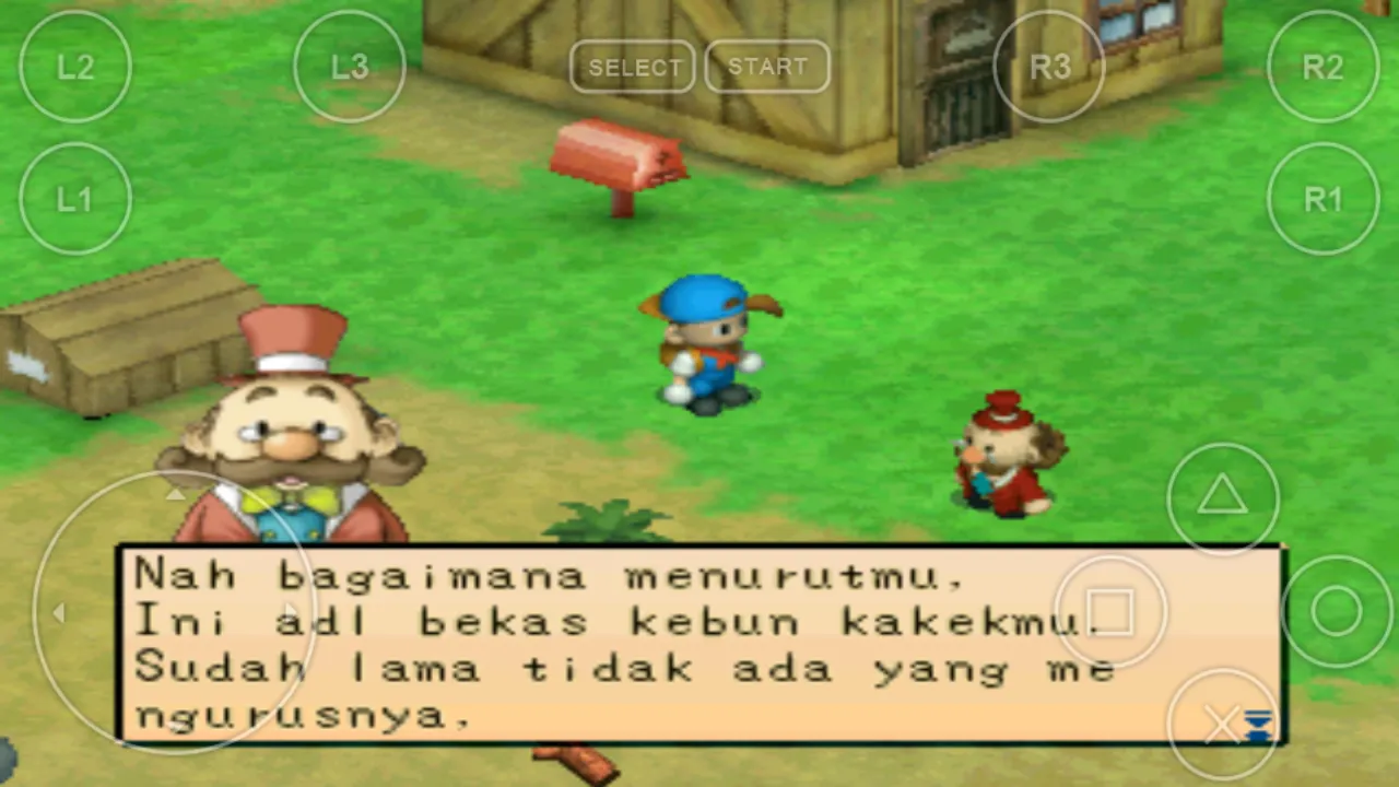 Main Harvest Moon Back to Nature di Android, Praktis!