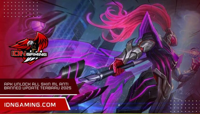 APK Unlock All Skin ML ANTI banned update terbaru 2025