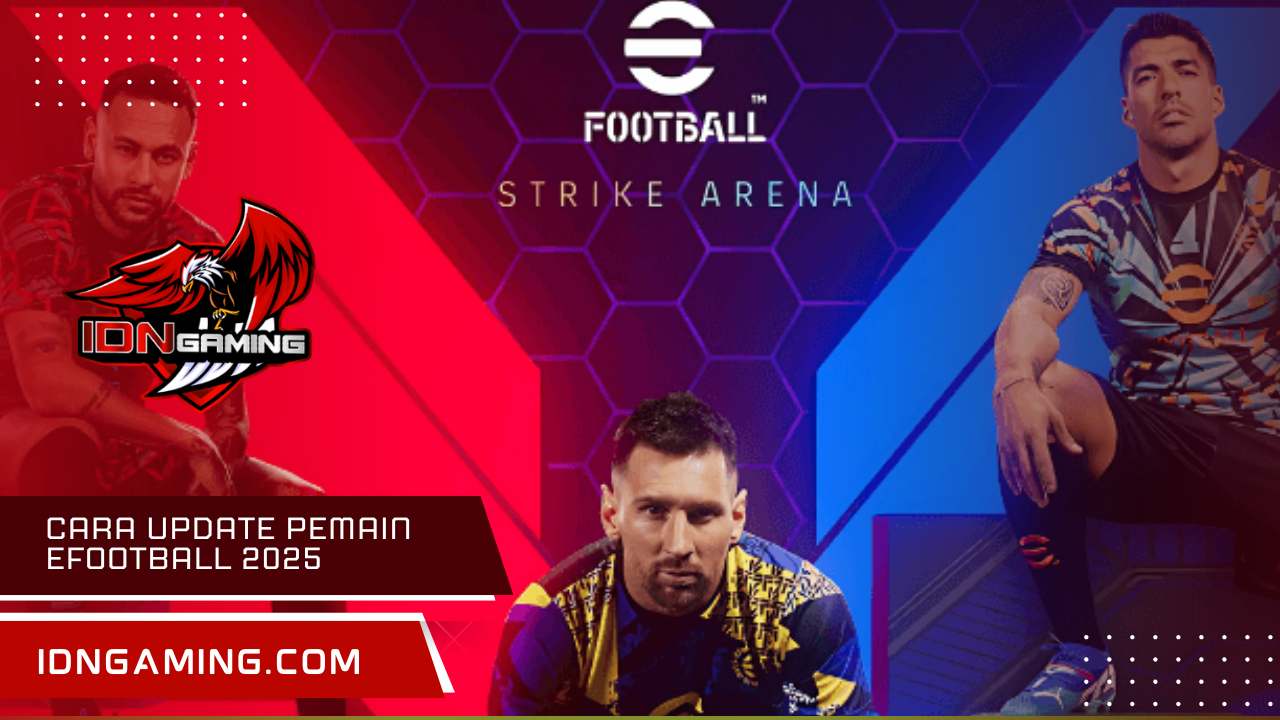 Cara update pemain eFootball 2025 (Panduan Anti Gagal)