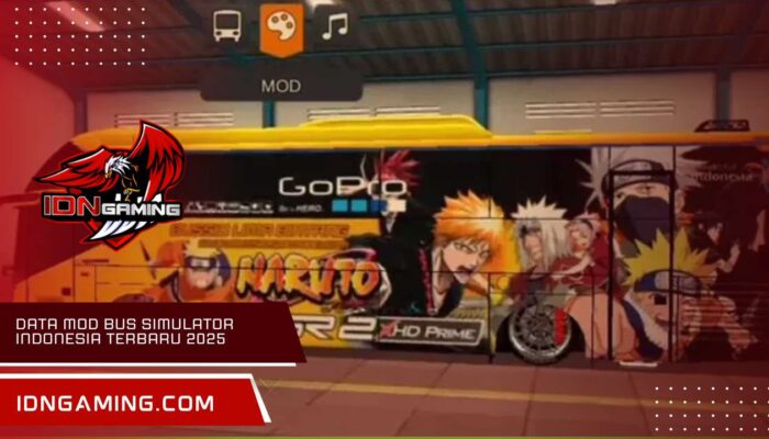 Data mod Bus Simulator Indonesia Terbaru 2025, Full Pack