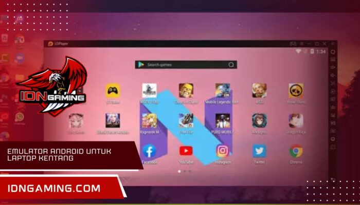 Emulator Android untuk Laptop kentang paling ringan anti lag