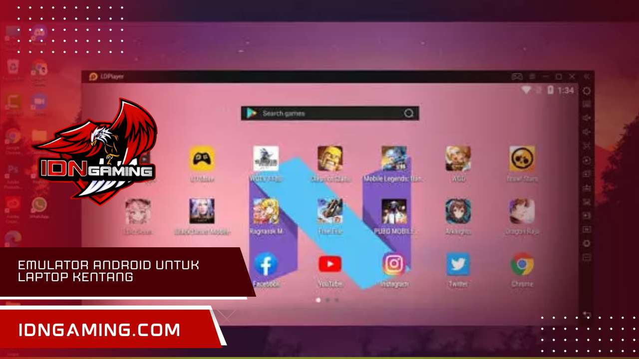 Emulator Android untuk Laptop kentang paling ringan anti lag