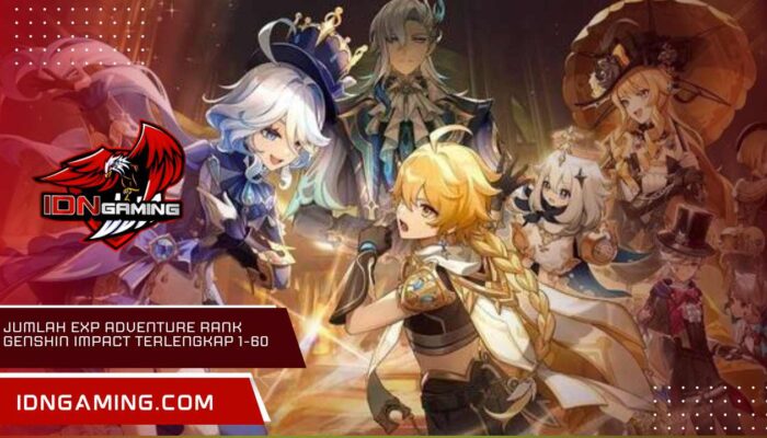 Jumlah EXP Adventure Rank Genshin Impact Terlengkap 1-60