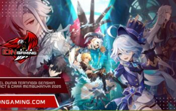 Level dunia tertinggi Genshin Impact & Cara Membukanya 2025