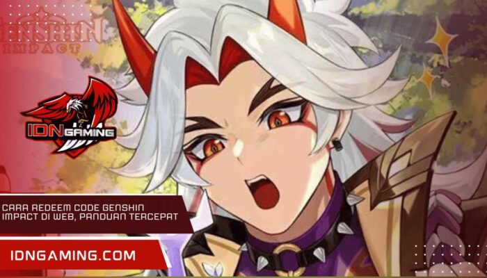 Cara Redeem Code Genshin Impact di Web, Panduan Tercepat
