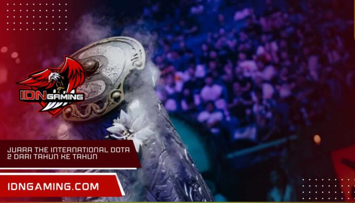 Juara the international dota 2 dari tahun ke tahun [Lengkap]