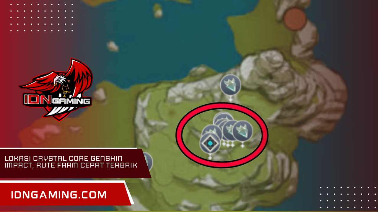 Lokasi Crystal Core Genshin Impact, Rute Farm Cepat Terbaik
