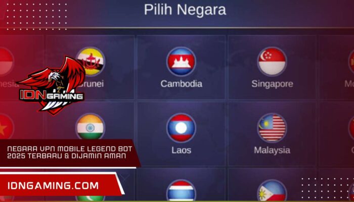 Negara vpn mobile legend bot 2025 terbaru & dijamin aman