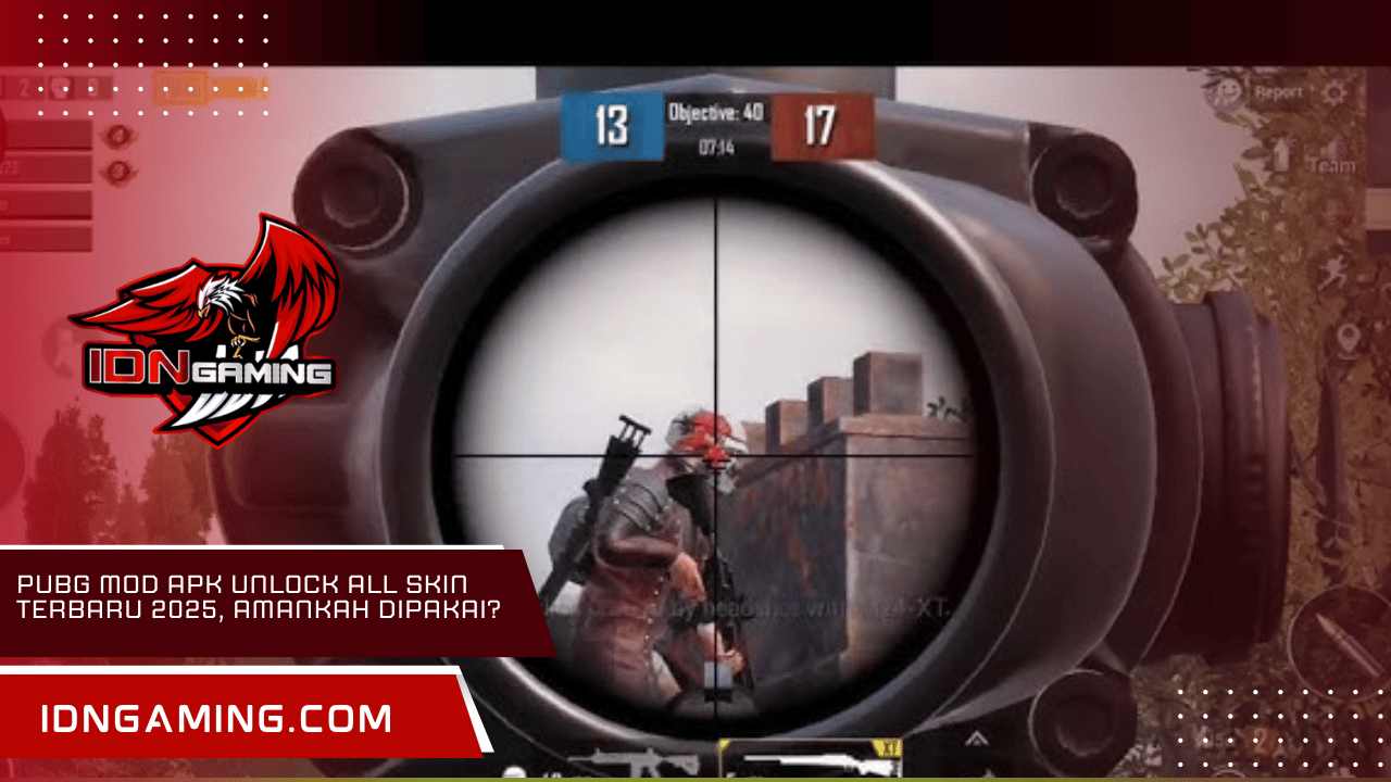 PUBG Mod APK Unlock All Skin Terbaru 2025, Amankah Dipakai?
