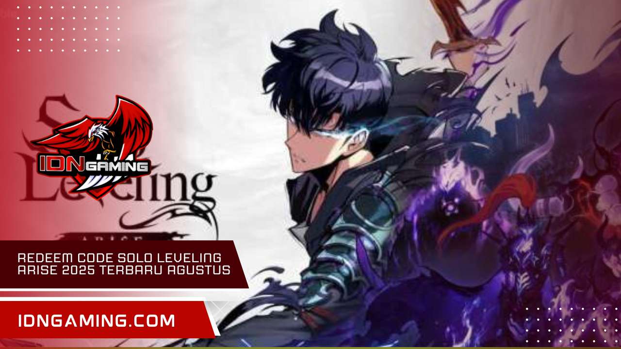 redeem code solo leveling arise 2025 Terbaru Agustus