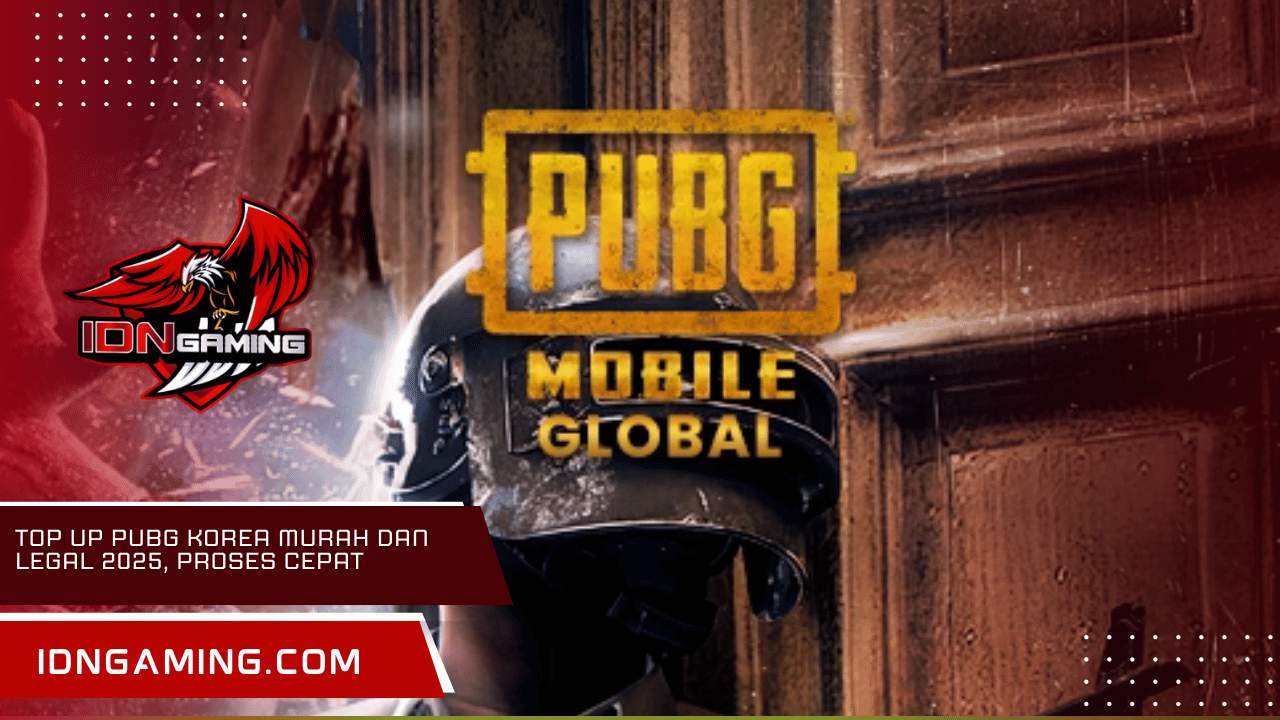 Top Up PUBG Korea Murah dan Legal 2025, Proses Cepat