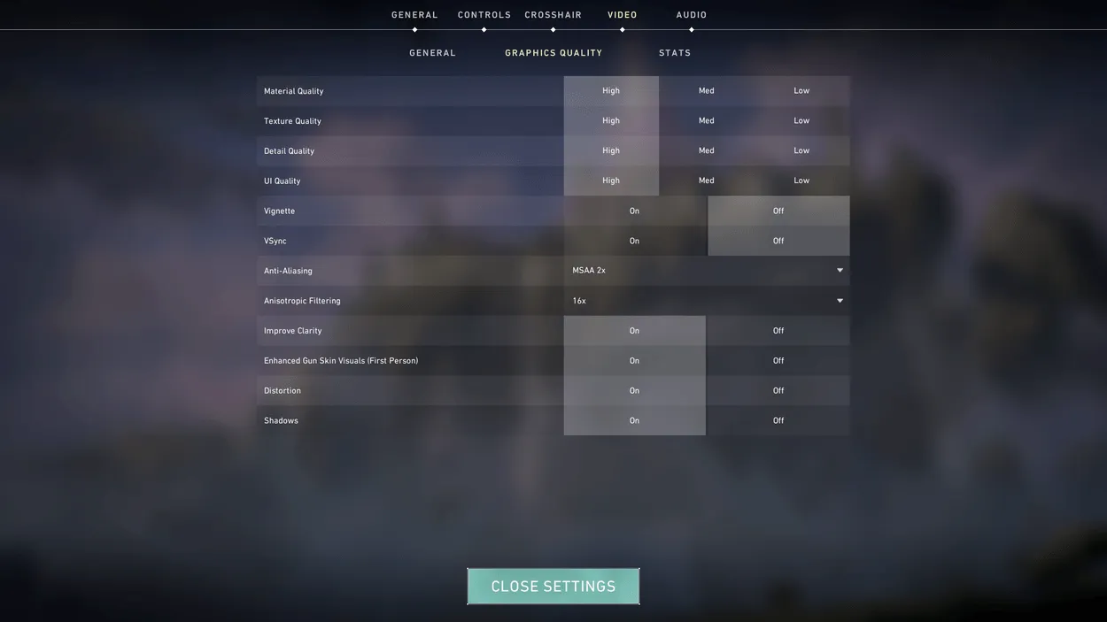 Tips setting FPS tinggi Valorant ala pro gamer terkini tahun ini