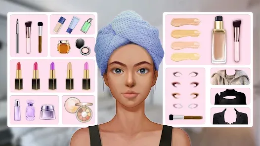 Make up & berpakaian offline, salon terlengkap