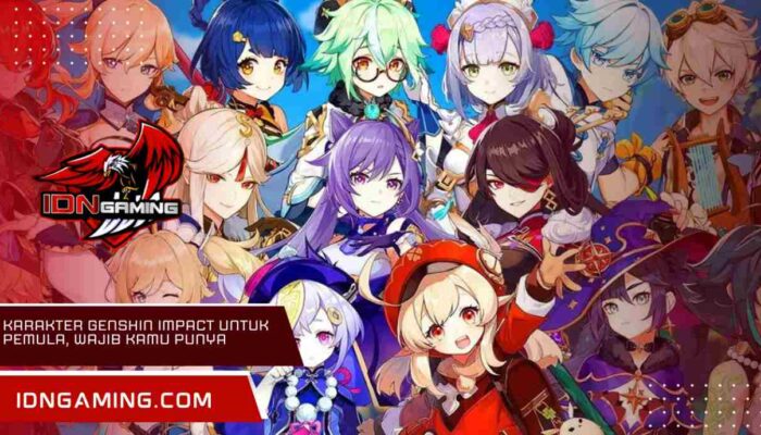 Karakter Genshin Impact untuk Pemula, Wajib Kamu Punya