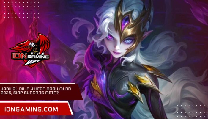 Jadwal Rilis 4 Hero Baru MLBB 2025, Siap Guncang Meta?