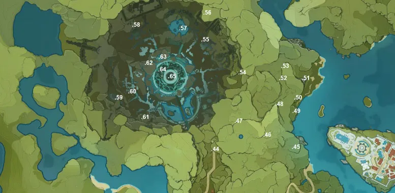 Peta Anemoculus Genshin Impact, lokasi lengkap 2025