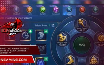 Cara Setting Emblem Mage Terbaru, Unlock Damage Tersembunyi