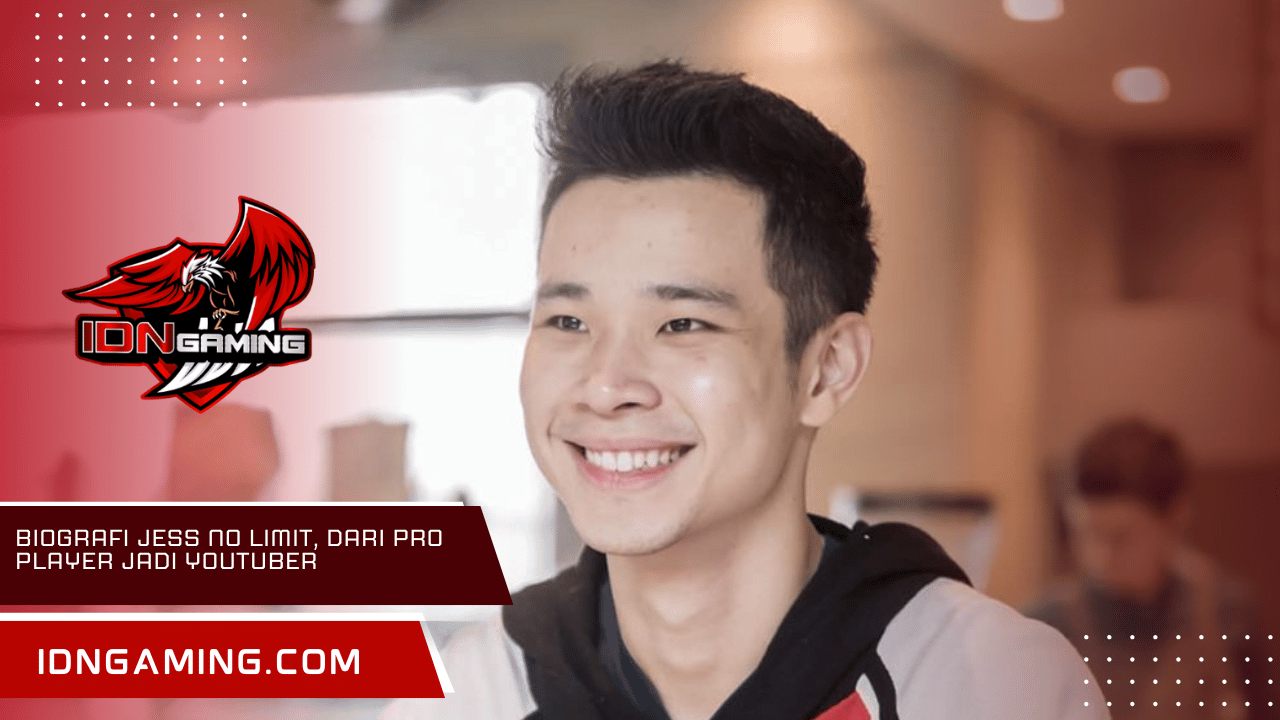 Biografi Jess No Limit, dari pro player jadi youtuber