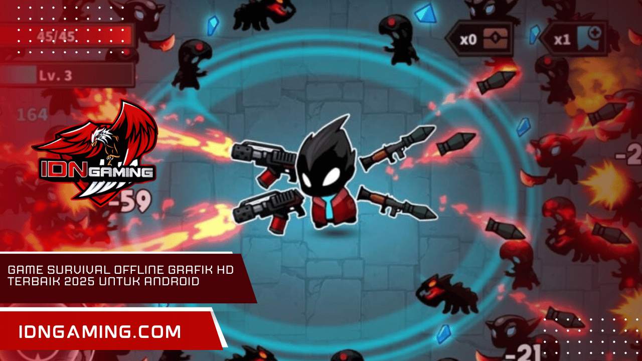 Game Survival Offline Grafik HD Terbaik 2025 untuk Android Kentang