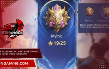 Kode Push Rank Legend ke Mythic 2025 Terbaru & Terbukti