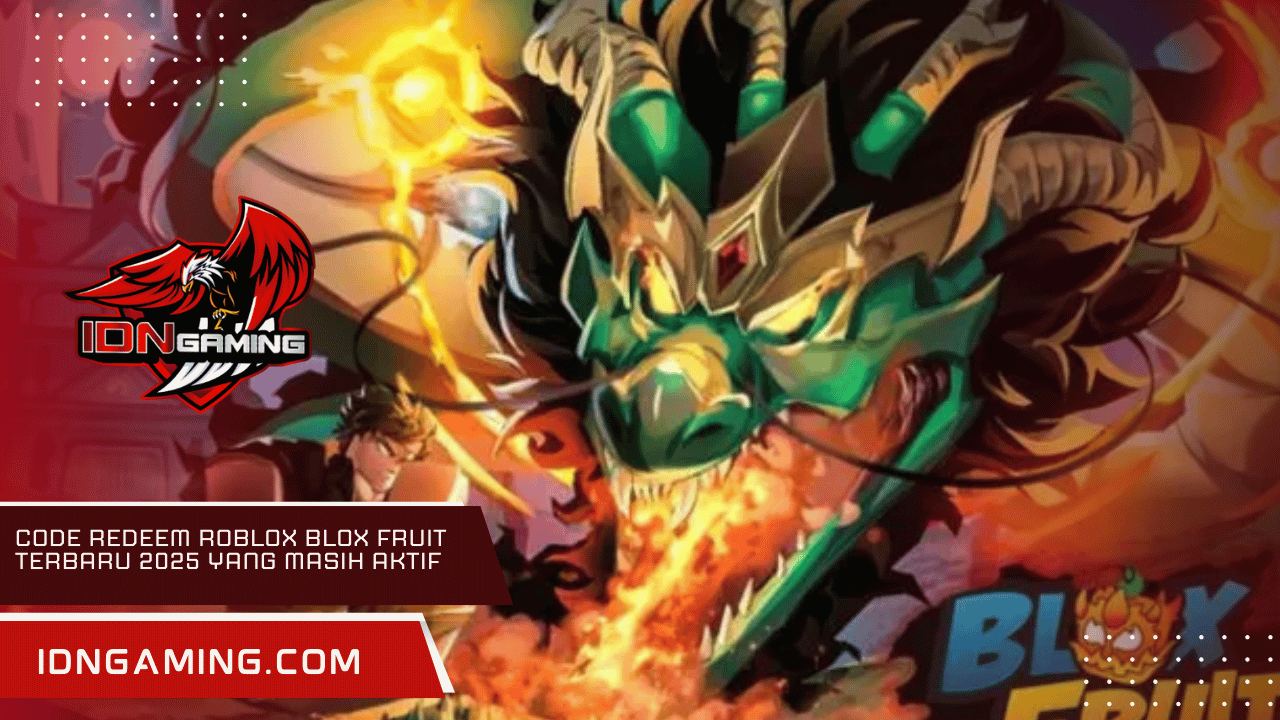 Code Redeem Roblox Blox Fruit Terbaru 2025 yang Masih Aktif