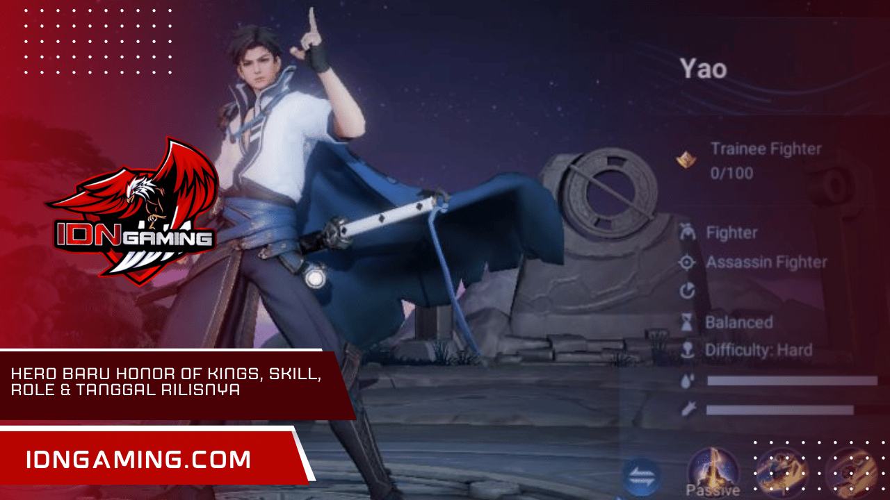 Hero Baru Honor of Kings, Skill, Role & Tanggal Rilisnya