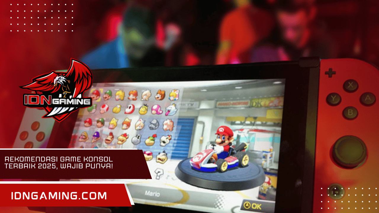Rekomendasi game konsol terbaik 2025, wajib punya!