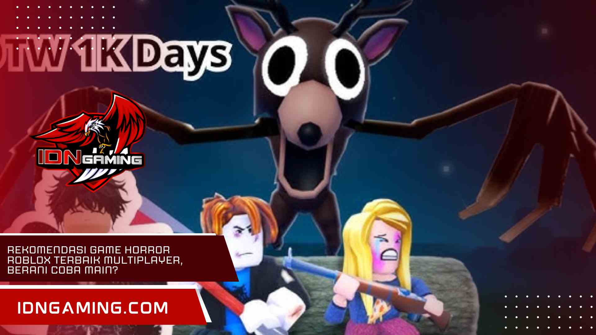 Rekomendasi Game Horror Roblox Terbaik Multiplayer, Berani Coba Main?