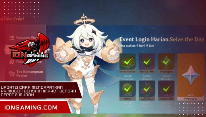Update Cara Mendapatkan Primogem Genshin Impact dengan Cepat & Mudah