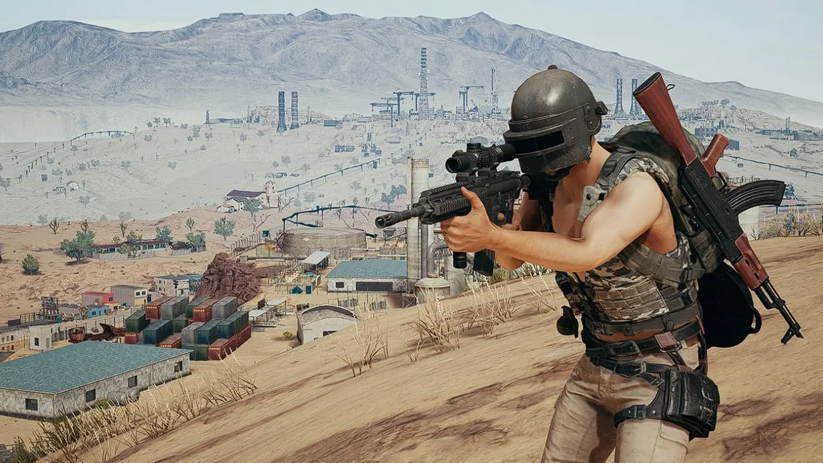 Perbandingan DMR tersakit PUBG 2025: AUG, M416, Beryl.