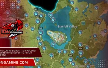 Peta & Lokasi Semua Item Koleksi Genshin Impact [Update Patch Terbaru]