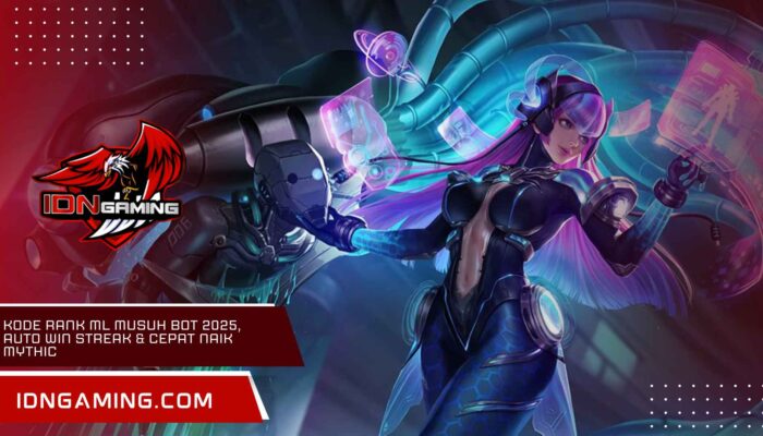Kode Rank ML Musuh Bot 2025, Auto Win Streak & Cepat Naik Mythic