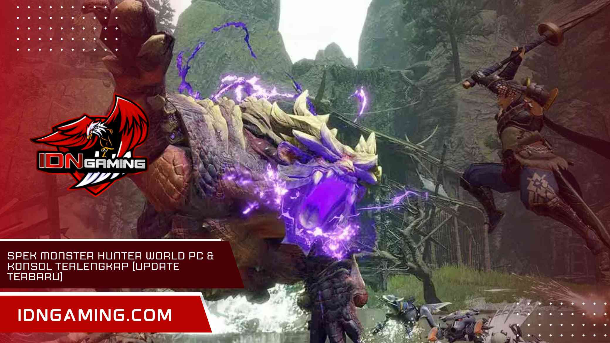 Spek Monster Hunter World PC & Konsol Terlengkap [Update Terbaru]