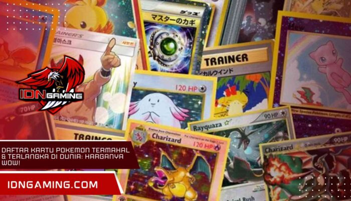 Daftar Kartu Pokemon Termahal & Terlangka di Dunia: Harganya Wow!