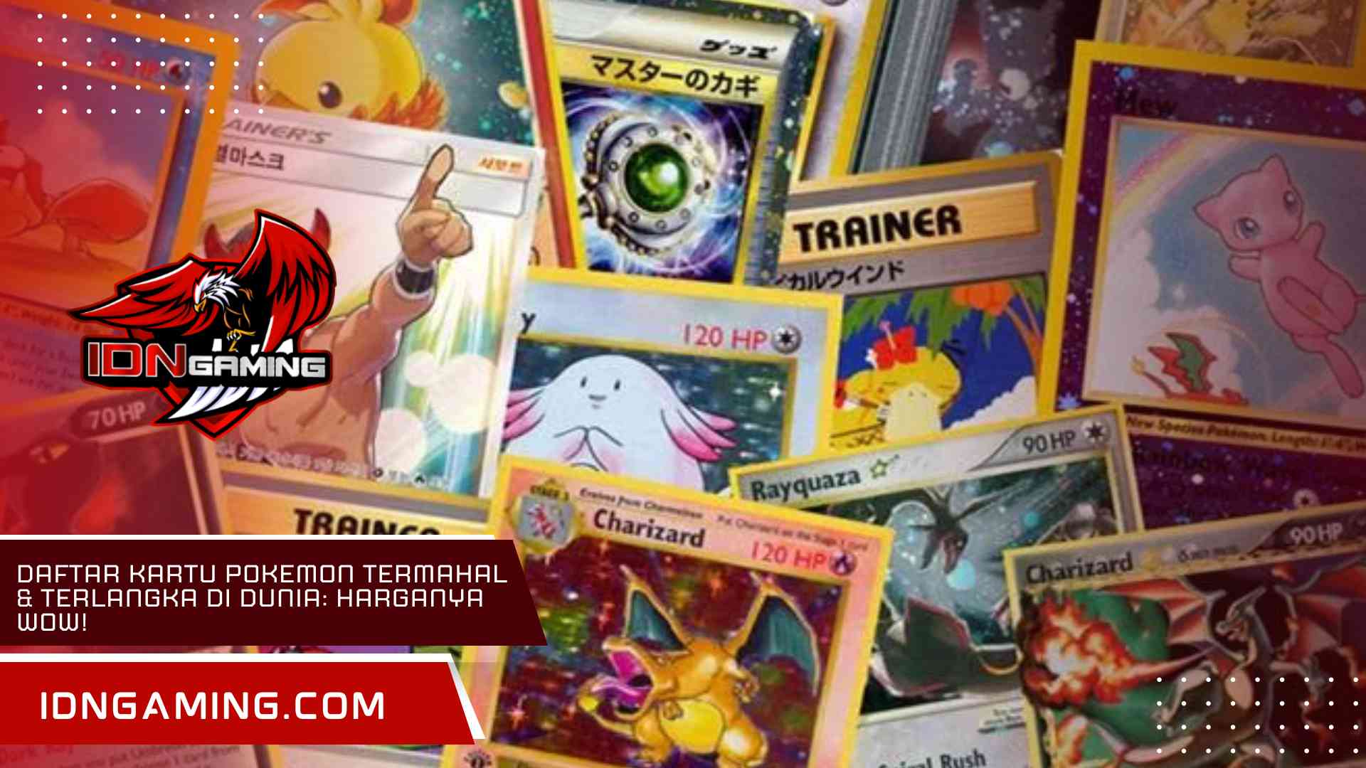 Daftar Kartu Pokemon Termahal & Terlangka di Dunia: Harganya Wow!