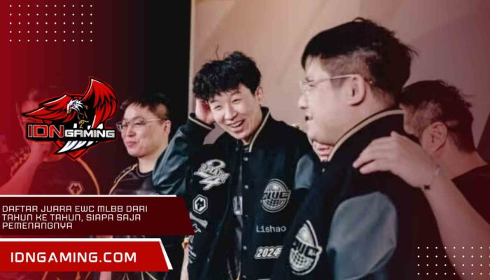 Daftar Juara EWC MLBB dari Tahun ke Tahun, Siapa Saja Pemenangnya