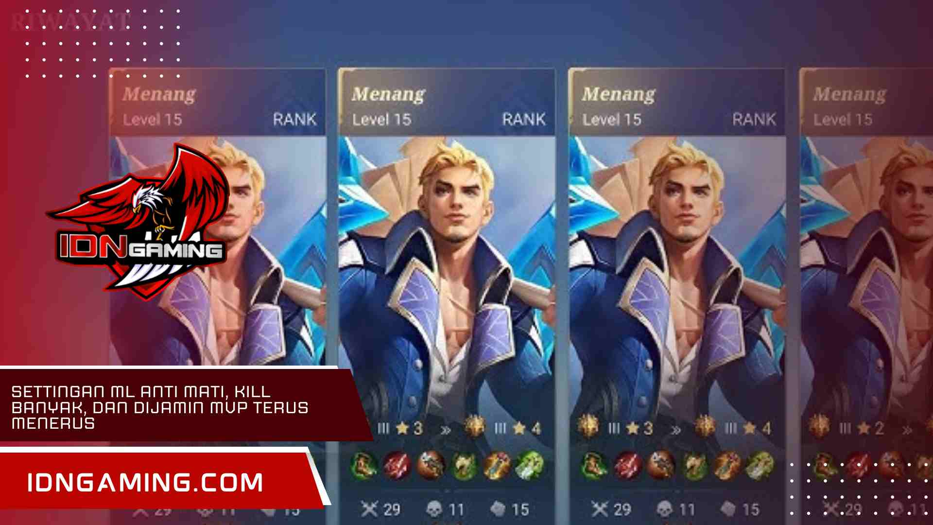 Settingan ML Anti Mati, Kill Banyak, dan Dijamin MVP Terus Menerus
