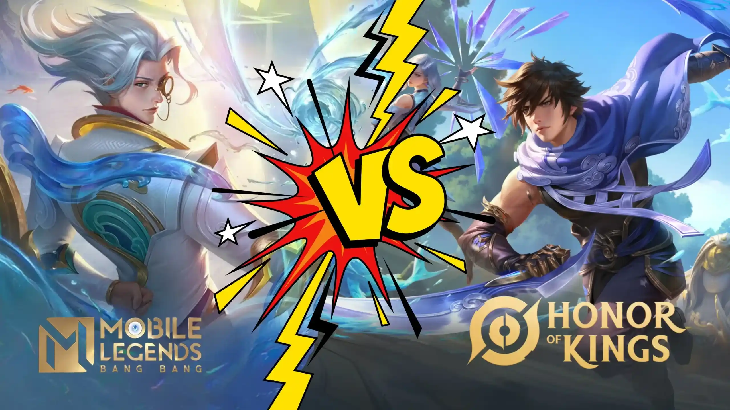 Honor of Kings vs Mobile Legends Bagus Mana? Ini Perbandingannya! Dari segi grafis, gameplay, hingga pilihan hero unik.