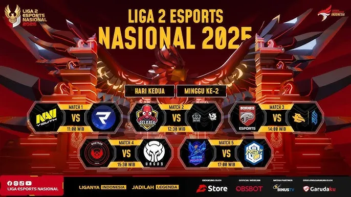 Klasemen Akhir Liga 2 Esports Nasional 2025: RAPS Esports dan Lucky Esports Resmi Promosi ke Liga 1. Klasemen akhir Liga 2 2025, RAPS & Lucky naik kasta.