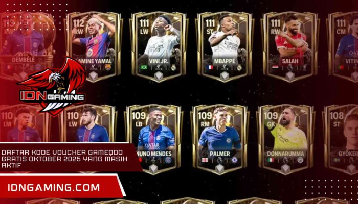 Daftar Kode Voucher Gameqoo Gratis Oktober 2025 yang Masih Aktif