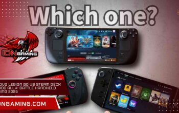 Lenovo Legion Go vs Steam Deck vs ROG Ally: Battle Handheld Gaming 2025