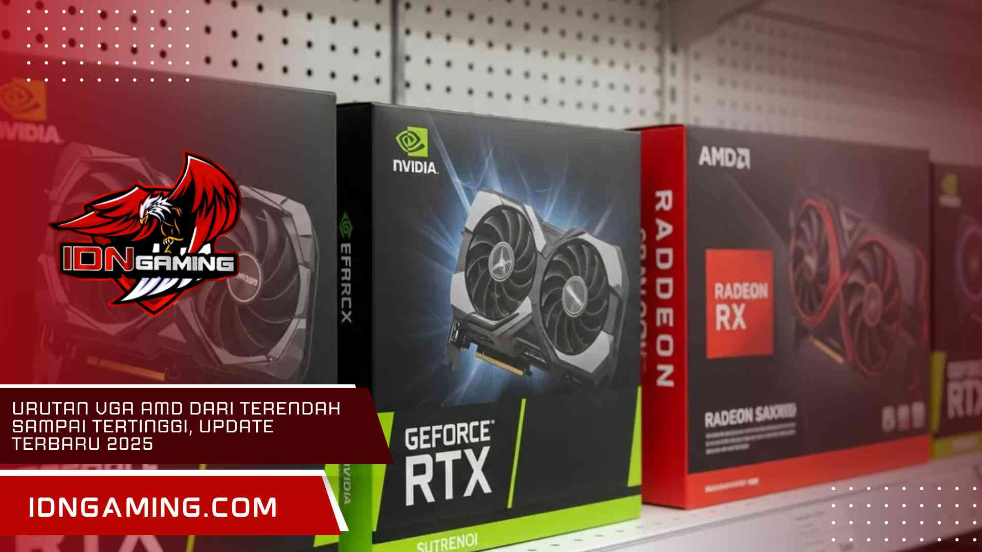 Urutan VGA AMD dari Terendah sampai Tertinggi, Update Terbaru 2025