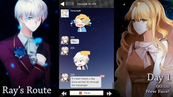 Pilihan game romantis dengan alur cerita yang menarik.