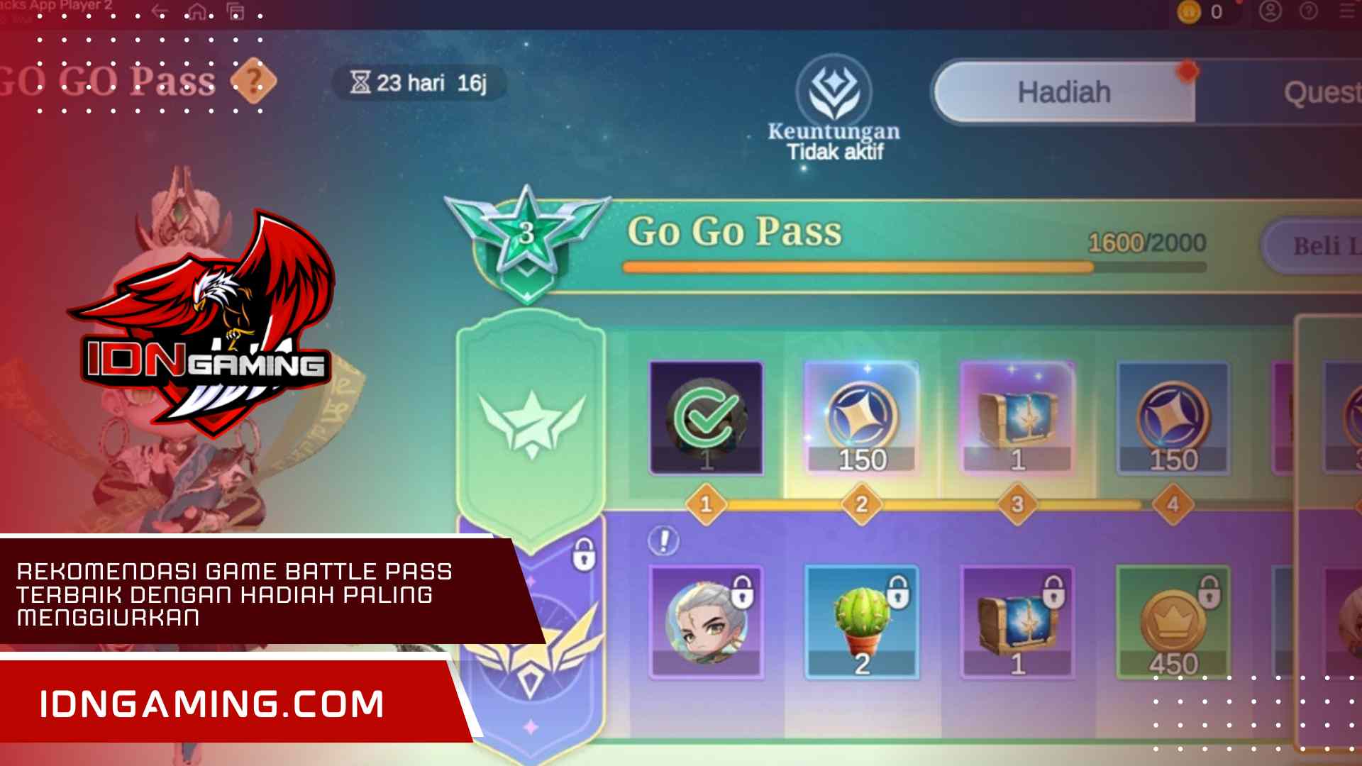 Rekomendasi Game Battle Pass Terbaik dengan Hadiah Paling Menggiurkan