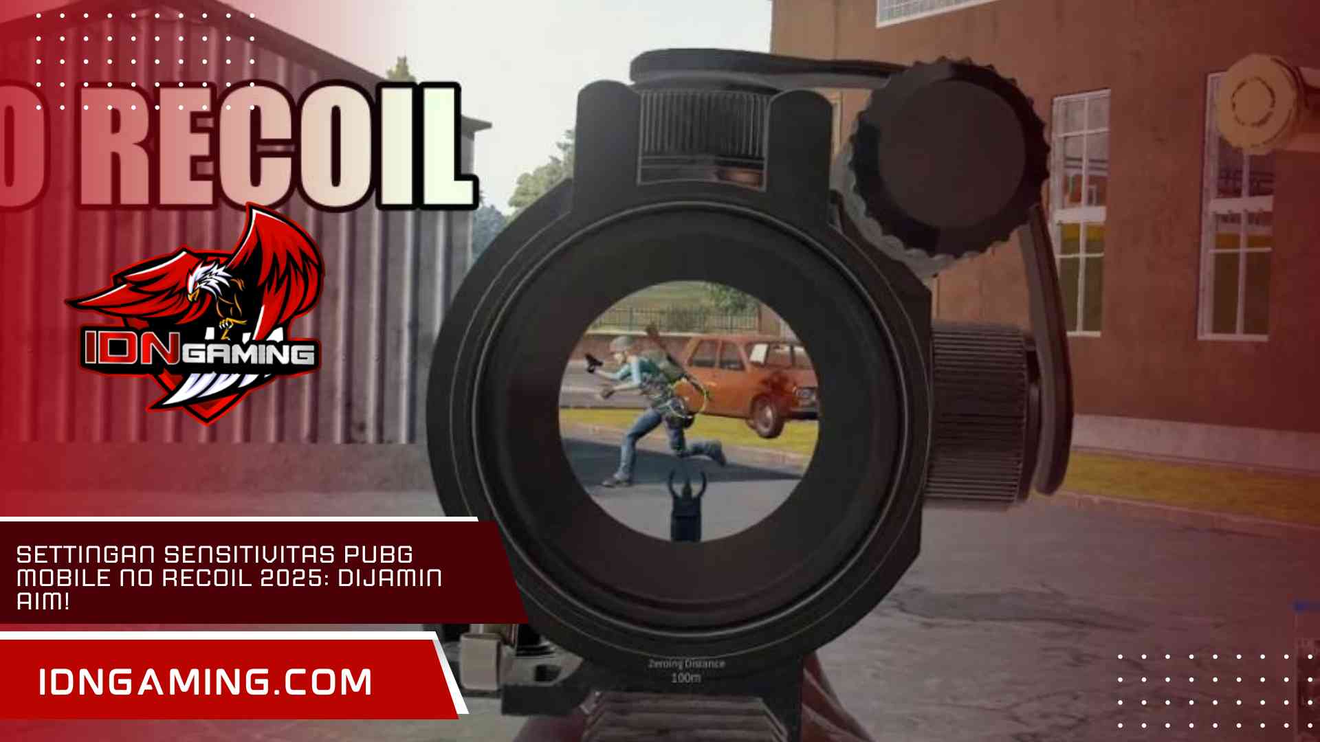 Settingan Sensitivitas PUBG Mobile No Recoil 2025: Dijamin Aim!