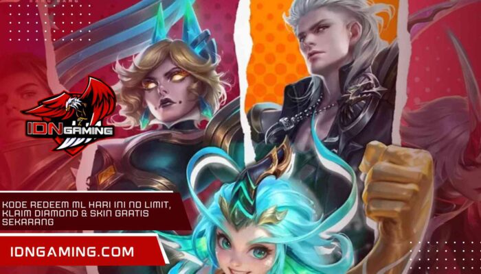 Kode Redeem ML Hari Ini No Limit, Klaim Diamond & Skin Gratis Sekarang